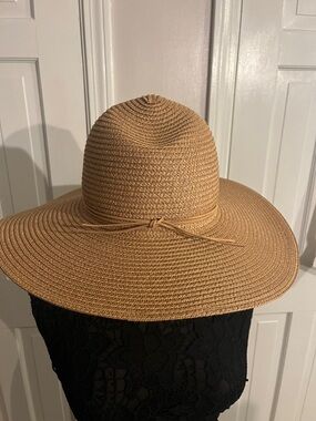 House of Harlow 1960 Straw Sun Hat - Tan